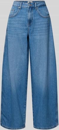 Only Wide Leg Jeans aus reiner Baumwolle Modell TAYLOR in Jeansblau, Gr&ouml;&szlig;e XL/30