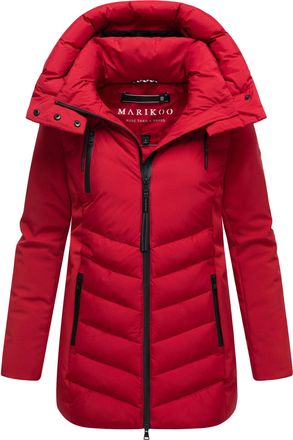 Marikoo dames winterjas Tivaa XVI met softshell & afneembare capuchon