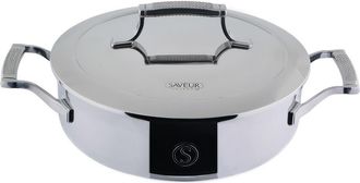 Saveur Selects SELECTS 3qt. Sauteuse with Lid in Stainless Steel at Nordstrom Rack
