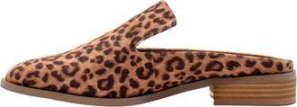 Volatile Womens Avery Slip-On Mule In Faux Leopard