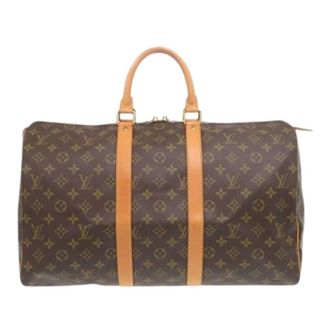 Louis Vuitton Pre-owned Weekend Bags, female, Brown, Size: ONE SIZE Pre-owned Keepall 45