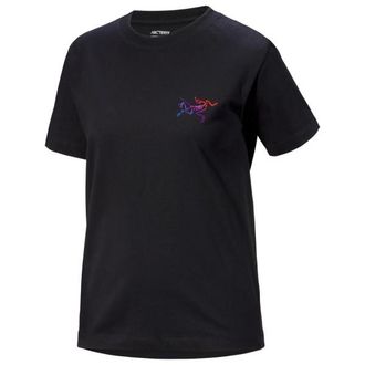 Arc'teryx Kragg Cotton Little Bird Crew S/S T-Shirt f&uuml;r Damen | schwarz