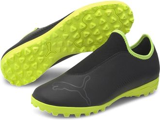 Puma Puma Childrens Finesse Astro Turf Football Boots Black/FluYellow 11 UK Child