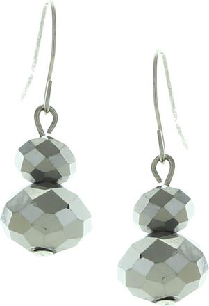 Olivia Welles Haley Beaded Earrings in Silver /Grey at Nordstrom Rack