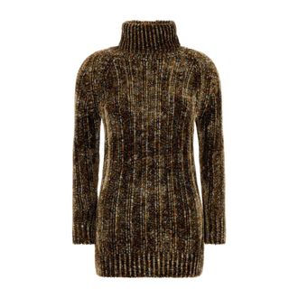 Dries Van Noten Knitted Dresses, female, Multicolor, Size: XS Tagic Sweater Dress