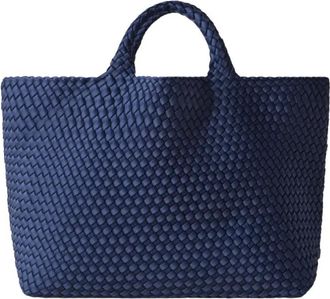 Naghedi St Barths Large Tote - Dames - Shoppers - Blauw - ONE Size - Tassen