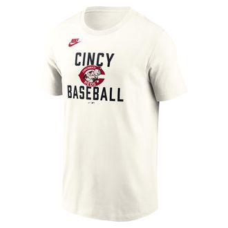 Nike Cincinnati Reds Cooperstown 70s Inspired Nike Mens MLB T-Shirt in Brown | N19911KR75-9V0