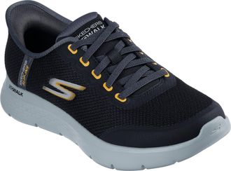 Skechers Mens Go Walk Flex Netro Hands Free Slip-ins Sneaker, Black, 7.5 UK
