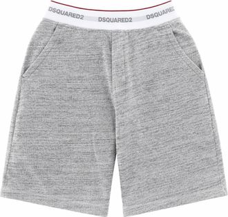 Dsquared2 Grey Textured Shorts