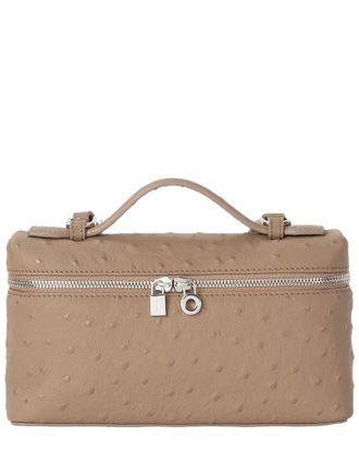 Tiffany & Fred Embossed Leather Top Handle Crossbody