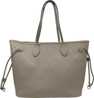 Louis Vuitton Beige Tourterelle Monogram Empreinte Tote Bag (Pre-Owned)