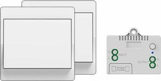 OEM Interruptor Inal&aacute;mbrico Autoalimentado, Sin Bater&iacute;a, Control Remoto Inal&aacute;mbrico Para Luces Y Electrodom&eacute;sticos, Resistente Al Agua Y Seguro, Se Puede 