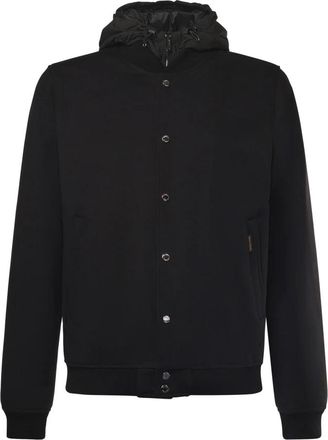 Moorer Interlock Jacket - Heren - Winterjassen - Zwart - XL - Jassen