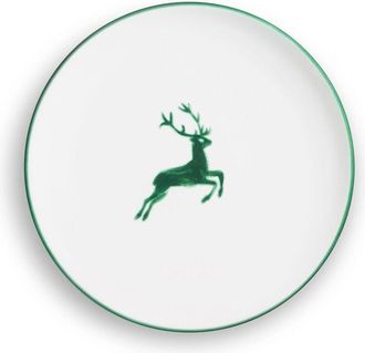 Gmundner Keramik Gmundner Keramik - Gmundner Cer&aacute;mica Verde Ciervo Plato De Cena Taza (&oslash; 25cm)