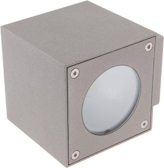 Lucande Lucande - L&aacute;mpara De Pared Led Exterior jarno En Gris Aluminio