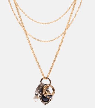 Chloé Gold Tone Brass Necklace from $360.00 - on Stylight