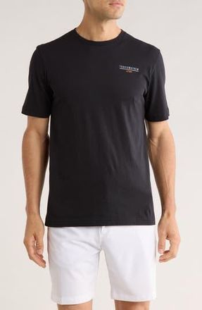 Travis Mathew Tarmac Cotton Graphic T-Shirt in Black at Nordstrom Rack, Size Xx-Large