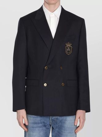 Dolce & Gabbana double-breasted jacket and patch