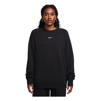 Nike Fleece CS Crew - unisex - Sport - Zwart - Maat: L Fleece