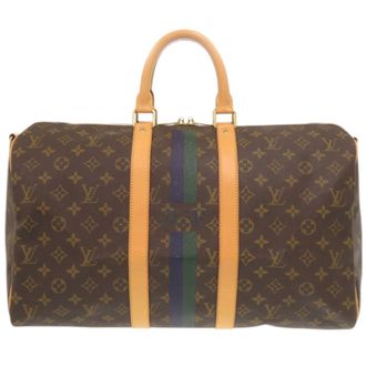 Louis Vuitton Brown Monogram Monogram Boston Bag (Pre-Owned)
