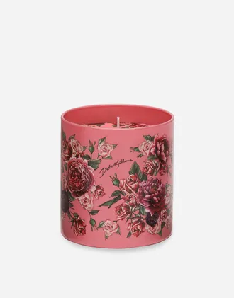 Dolce & Gabbana Scented Candle - Rosa Moschata - Glass Candles Multicolor Onesize