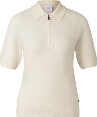 Bogner Knitted polo shirt Shari for women - Sand - 34