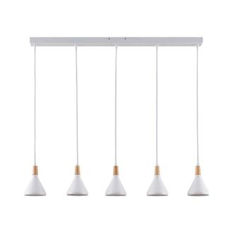 Lindby L&aacute;mpara de techo de Metal Blanco