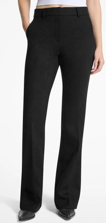Michael Kors Bootcut Stretch Wool Blend Pants