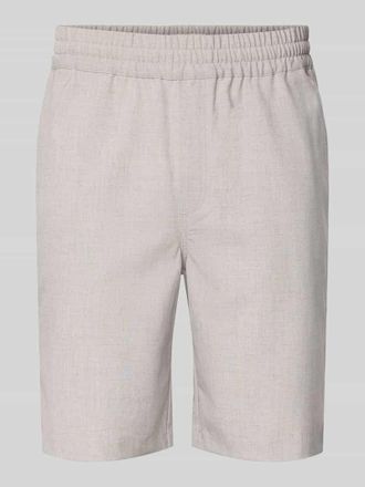 Casual Friday Casual Friday Shorts mit elastischem Bund Modell Samos in Taupe, Gr&ouml;&szlig;e XXL