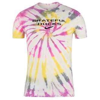 Nike Mens Friend of the Ducks Tie-Dye T-Shirt in White | NIKGD036T01-TYD