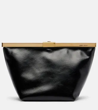 Jimmy Choo London Clutch Ganache Small in pelle