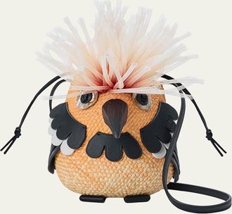 Loewe x Paulas Ibiza Woven Bird Crossbody Bag