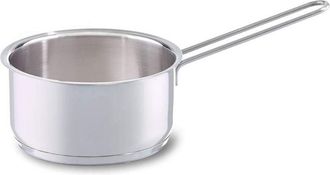 FISSLER Tegame in acciaio inox 1 l, 14 cm, senza coperchio, senza rivestimento, per fornelli a induzione - Fissler