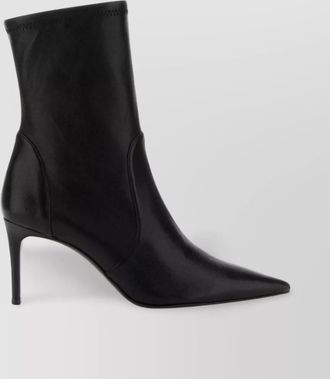 Stuart Weitzman leather power ankle boots