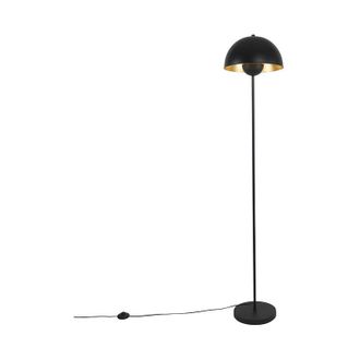 QAZQA Lampada da terra magnax - Industriale - Acciaio - Nero - Oblungo Max. 1 x Watt - Qazqa