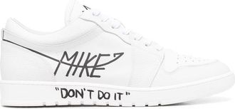 Mike Don't Do It Mike Dont Do It sneakers - men - Calf Leather/Calf Leather/Rubber - 40 - White