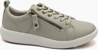 Strive Footwear Womens TALIA LADIES CASUAL SHOE - Brown/Cream - Size: 5.5