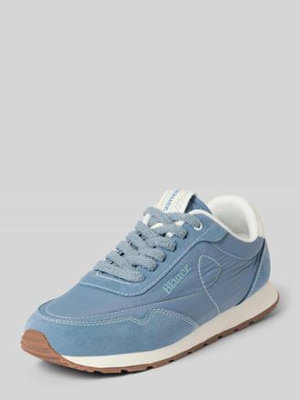 Blauer Sneaker mit Logo-Detail Modell Swink in Hellblau, Gr&ouml;&szlig;e 37