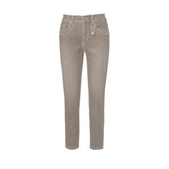 Anna Montana Angelika Jump In Jeans - Dames - Jeans - Beige - Maat: 2XL Katoen