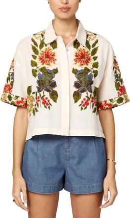 Cleobella Felicity Button Down Blouse In Juliet