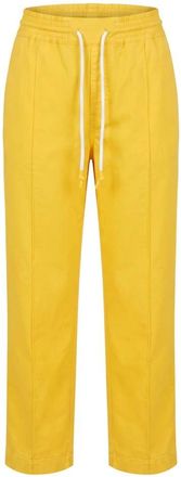 Trussardi Sweatpants - Dames - Broeken - Geel - Maat: S Katoen