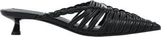 Karl Lagerfeld Dames, Schoenen, Zwart, Maat: 36 EU Leer