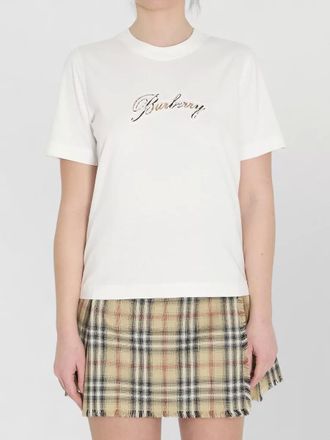 Burberry cotton ribbed regular-fit crew-neck short-sleeve t-shirt