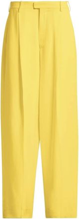 Marni tailored straight-leg trousers - women - Viscose/Spandex/Elastane - 40 - Yellow