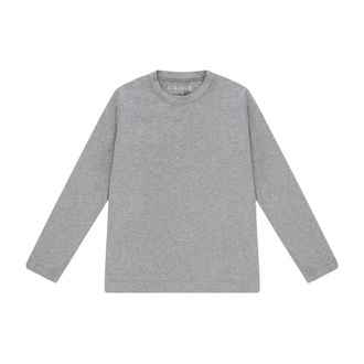 Circolo 1901 Cashmere Touch Long Sleeved T-Shirt - male - Circolo 1901 - Long Sleeve T-Shirts - Gray - 2XL - Tops