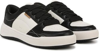 Dr. Scholls Ollie Sneakers Womens US 7 Black White Platform Casual Shoes TF4987