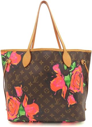 Louis Vuitton Monogram Rose Brown Multi-Color Monogram Tote Bag (Pre-Owned)