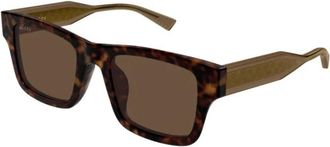 Gucci Gg 2072Sa Zonnebril - Heren - Zonnebrillen - Bruin - 52 MM - Accessoires