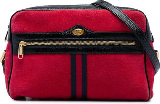 Gucci Pre-owned Gucci Suede Web Ophidia Crossbody Unisex 7YSHCTJBTHHK4J2H