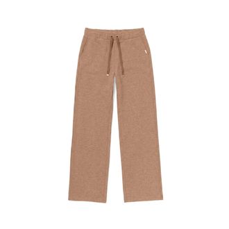 Freddy Pantaloni donna wide leg effetto tricot con coulisse
